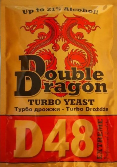 Double Dragon D48 Turbo Yeast - Click Image to Close