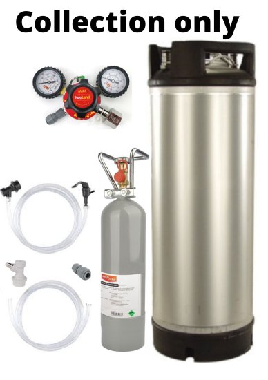 A Corny Keg Starter kit Includes Co2 Cylinder - Click Image to Close