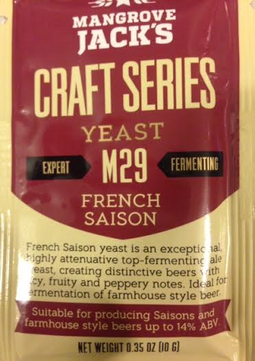 Mangrove Jacks Yeast - M29 - French Saison Yeast - 10 g - Click Image to Close