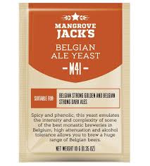 Mangrove Jacks Yeast - M41 - Belgian Ale Yeast - 10 g - Click Image to Close