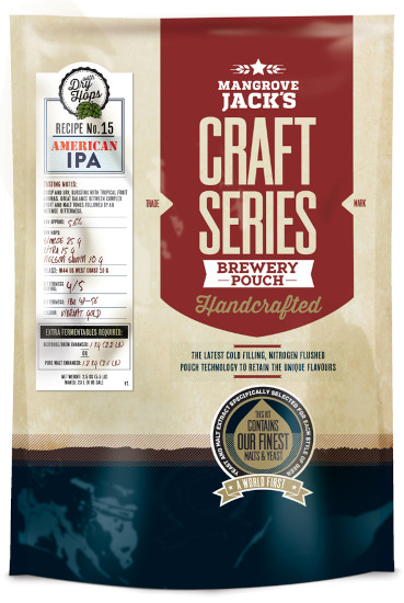 Mangrove Jack's Craft Series American IPA with Dry Hops - 2.5kg (40 Pints) No.15 - Click Image to Close