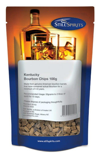 Still Spirits Kentucky Bourbon Chips 100g - Click Image to Close