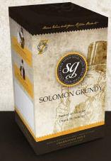 Solomon Grundy Medium Dry Red 30 bottles - Click Image to Close