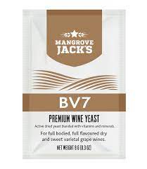 Mangrove Jacks Wine Yeast - BV7 8g (All Whites) - Click Image to Close