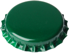 Crown Caps Green Volume Pack (1000) ***** - Click Image to Close