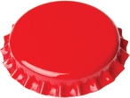 Crown Caps Red (100's) - Click Image to Close