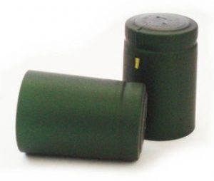 Shrink Capsules Green (30 Pack) - Click Image to Close