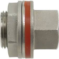 Heavy Duty Weldless Bulkhead - 1/2" FPT x 1/2" FPT - Click Image to Close