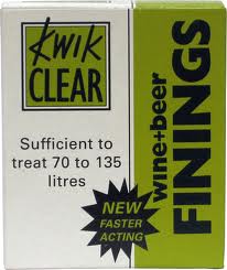 Kwik Clear Wine and Beer finings (Treats 135lt) Kwik Clear Wine and Beer finings (Treats 135lt)