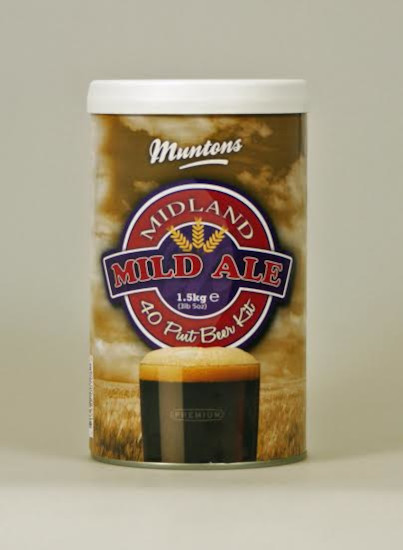 Muntons Premium Midland Mild Ale 1.5kg - Click Image to Close