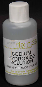 Sodium Hydroxide Solution 114ml - Click Image to Close