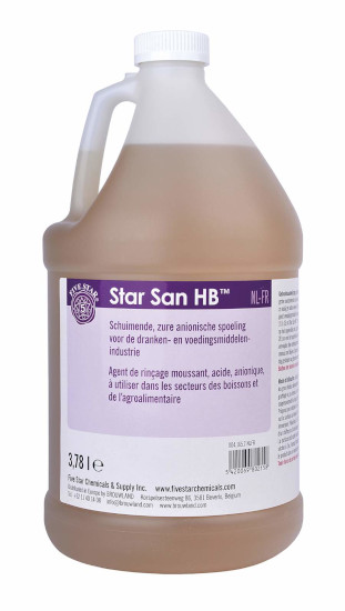 Star San Sanitiser 3.78 Litre - Click Image to Close