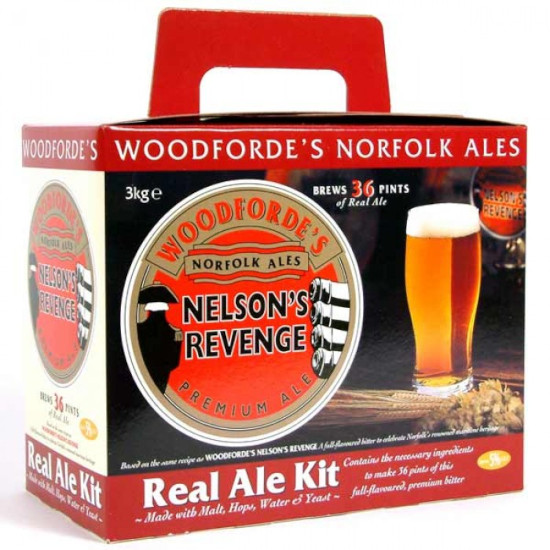 Woodfordes Nelsons Revenge 'Strong Bitter' 3kg (36pt) - Click Image to Close