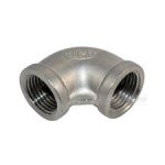 90 Degree Inner Threaded Elbow - 1/2 Inch NPT 90 Degree Inner Threaded Elbow - 1/2 Inch NPT