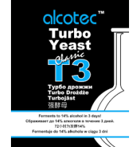 Alcotec Classic T3 Turbo Yeast