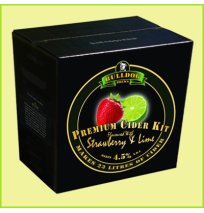 Bulldog Strawberry & Lime Flavoured Cider (40 Pints) 3kg