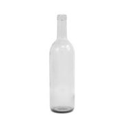 Wine bottles clear glass 75cl (Individual)