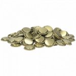 Crown Caps Gold (100's) 29 mm Larger Cap