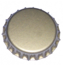 29mm Crown Caps Gold - (200 Pack)