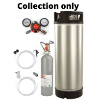 A Corny Keg Starter kit Includes Co2 Cylinder (COLLECTION ONLY)
