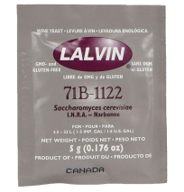 Lalvin Nouveau 71B-1122 5g Best Before Feb 2017