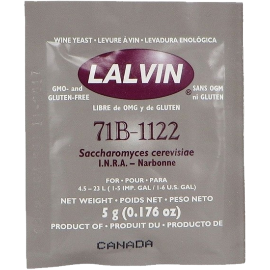 Lalvin Nouveau 71B-1122 5g (Rose and Whites) - Click Image to Close