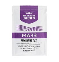 Mangrove Jacks Wine Yeast - MA33 8g (Fruity Whites)
