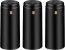 Shrink Capsules Matt Black (30 Pack)