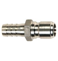 Stainless Steel Male Quick Disconnect 1/2" Barbed