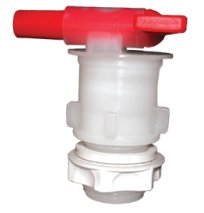 Tap PVC and Backnut Red