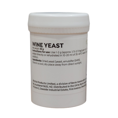 Wine Yeast Tub 50g