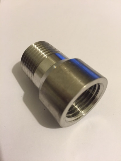 SS Extention 1/2 inch NPT Female x 1/2 inch NPT Male SS Extention 1/2 inch NPT Female x 1/2 inch NPT Male