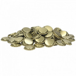 Crown Caps Gold (100's) 29 mm Larger Cap Crown Caps Gold (100's) 29 mm Larger Cap