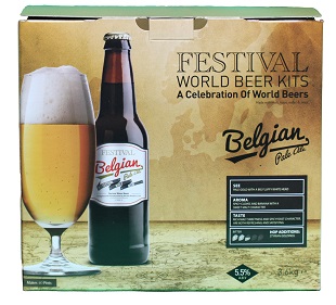 Festival Belgian Pale Ale Beer Kit 3.5kg (40 Pints)