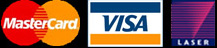 Secure Laser/ Visa/ MasterCard/ Credit Card by Realex