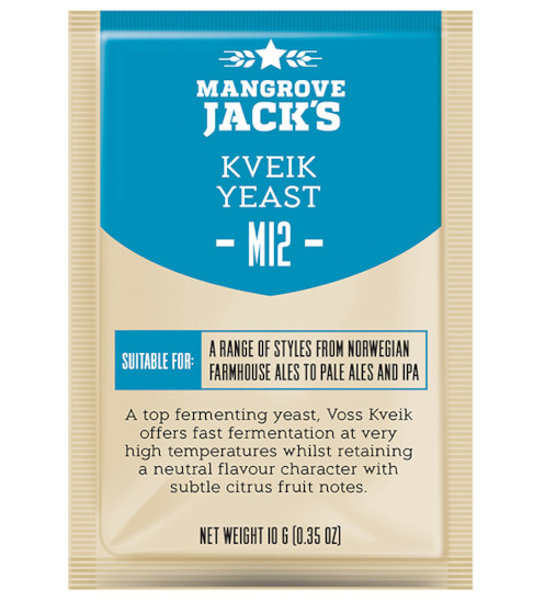 Mangrove Jacks Yeast - M12 - Kveik Yeast - 10 g *** BB 04/22