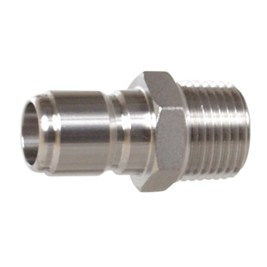 Male Quick Disconnect - 1/2" Male NPT Male Quick Disconnect - 1/2" Male NPT
