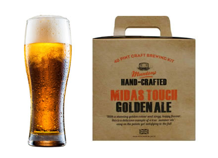 Hand Craft Range Midas Touch 3.6Kg 40 Pints 5.0% ABV Recommended
