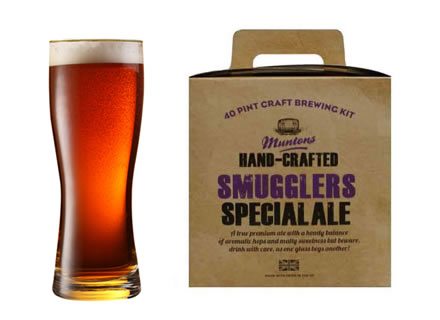 Hand Craft Range Smugglers Special 3.6Kg 40 Pints 5.0% ABV - Click Image to Close