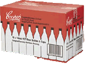 Coopers oxygen barrier plastic bottles 500ml + Caps (24 pack) - Click Image to Close