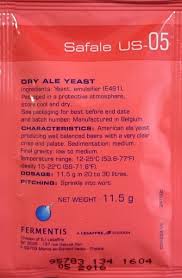 Fermentis Safale US-05 Dried Ale Yeast (11.5g)